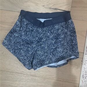 Women’s Blue Patterned Shorts